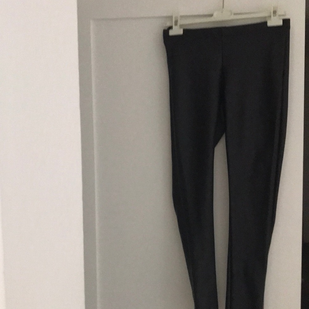 Leather leggings